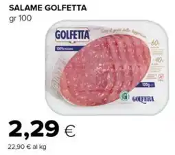 Tigre Salame GOLFETTA offerta