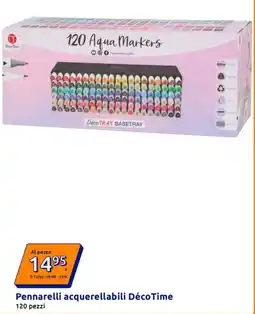 Action Pennarelli acquerellabili DécoTime offerta