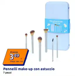 Action Pennelli make-up con astuccio offerta