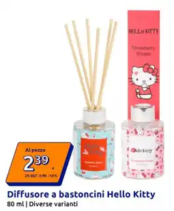 Action Diffusore a bastoncini Hello Kitty offerta