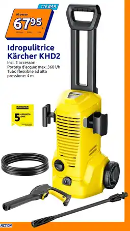Action Idropulitrice Kärcher KHD2 offerta