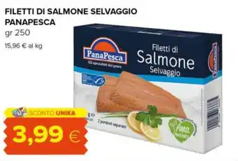 Tigre Filetti di salmone selvaggio PANAPESCA offerta