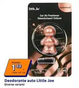 Action Deodorante auto Little Joe offerta