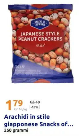 Action Arachidi in stile giapponese Snacks of... offerta