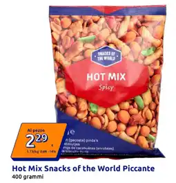 Action Hot Mix Snacks of the World Piccante offerta