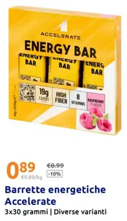 Action Barrette energetiche Accelerate offerta