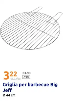 Action Griglia per barbecue Big Jeff offerta