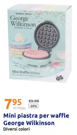 Action Mini piastra per waffle George Wilkinson offerta
