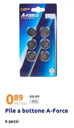 Action Pile a bottone A-Force offerta