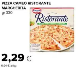 Tigre Pizza cameo ristorante margherita offerta