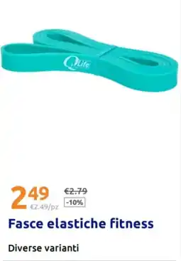 Action Fasce elastiche fitness offerta