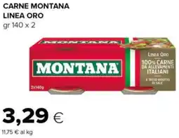 Tigre Carne montana linea oro offerta