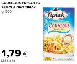 Tigre Couscous precotto semola oro TIPIAK offerta