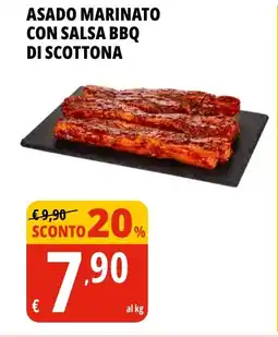 Tigros Asado marinato con salsa bbq di scottona offerta