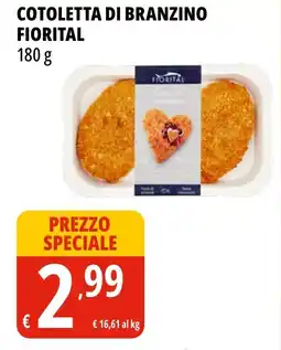 Tigros Cotoletta di branzino fiorital offerta