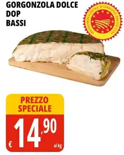 Tigros Gorgonzola dolce dop bassi offerta