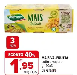 Iperal Mais VALFRUTTA offerta