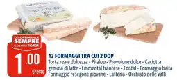 Tigros 12 formaggi tra cui 2 dop offerta