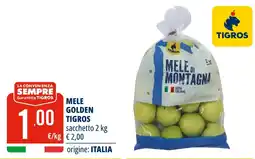 Tigros Mele golden tigros offerta