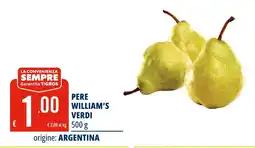Tigros Pere william's verdi offerta