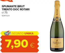 Tigre Spumante brut trento doc ROTARI offerta