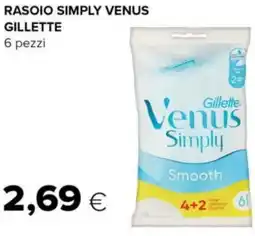 Tigre Rasoio simply venus GILLETTE offerta