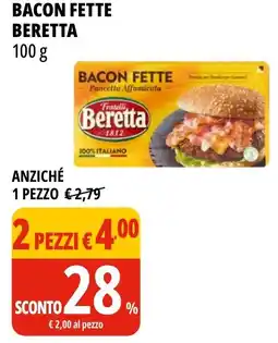 Tigros Bacon fette beretta offerta