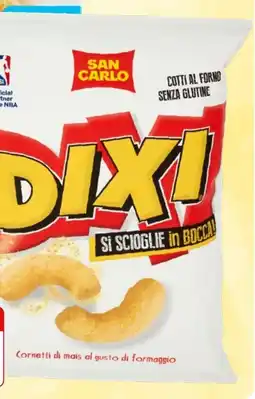 Iperal Cornetti di mais dixi SAN CARLO offerta