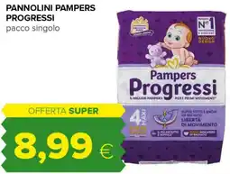 Tigre Pannolini PAMPERS PROGRESSI offerta