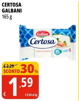 Tigros Certosa galbani offerta