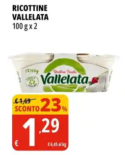 Tigros Ricottine vallelata offerta