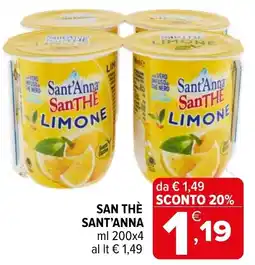 Iperal San thè SANT'ANNA offerta