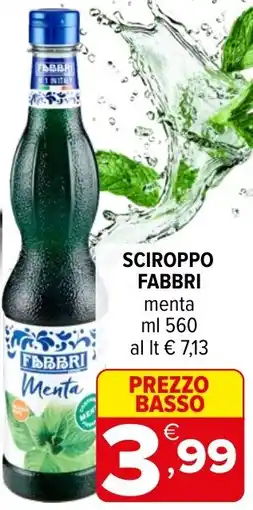 Iperal Sciroppo FABBRI offerta