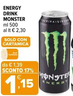 Iperal Energy drink MONSTER offerta