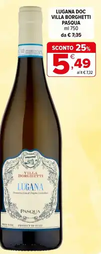 Iperal Lugana doc VILLA BORGHETTI PASQUA offerta