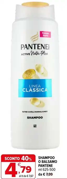 Iperal Shampoo o balsamo PANTENE offerta