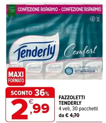 Iperal Fazzoletti TENDERLY offerta