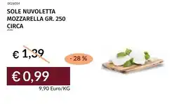 Prezzemolo e Vitale Sole nuvoletta mozzarella offerta