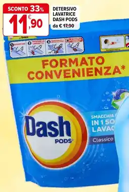 Iperal Detersivo lavatrice DASH PODS offerta