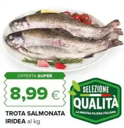 Tigre Trota salmonata iridea offerta