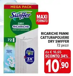 Iperal Ricariche panni catturapolvere dry SWIFFER offerta