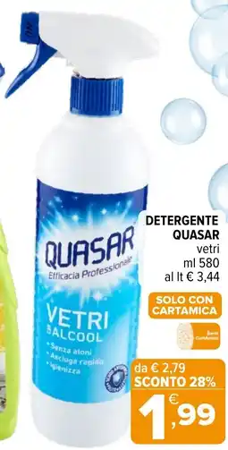 Iperal Detergente QUASAR offerta