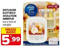 Iperal Diffusore elettrico 3volution AMBIPUR offerta