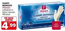 Iperal Guanti monouso PRIMIA offerta