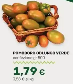Oasi Pomodoro oblungo verde offerta