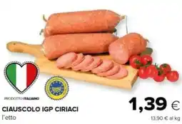 Oasi Ciauscolo IGP ciriaci offerta