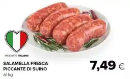 Oasi Salamella fresca piccante di suino offerta