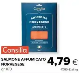Oasi Consilia salmone affumicato norvegese offerta