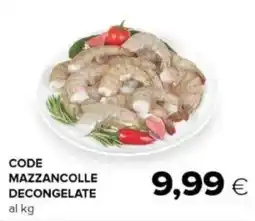 Oasi Code mazzancolle decongelate offerta