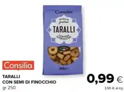 Oasi Consilia taralli con sem finocchio offerta